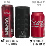 The Skinny Can Cooler [Blue Floral]