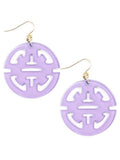 Traveling Resin Drop Earring