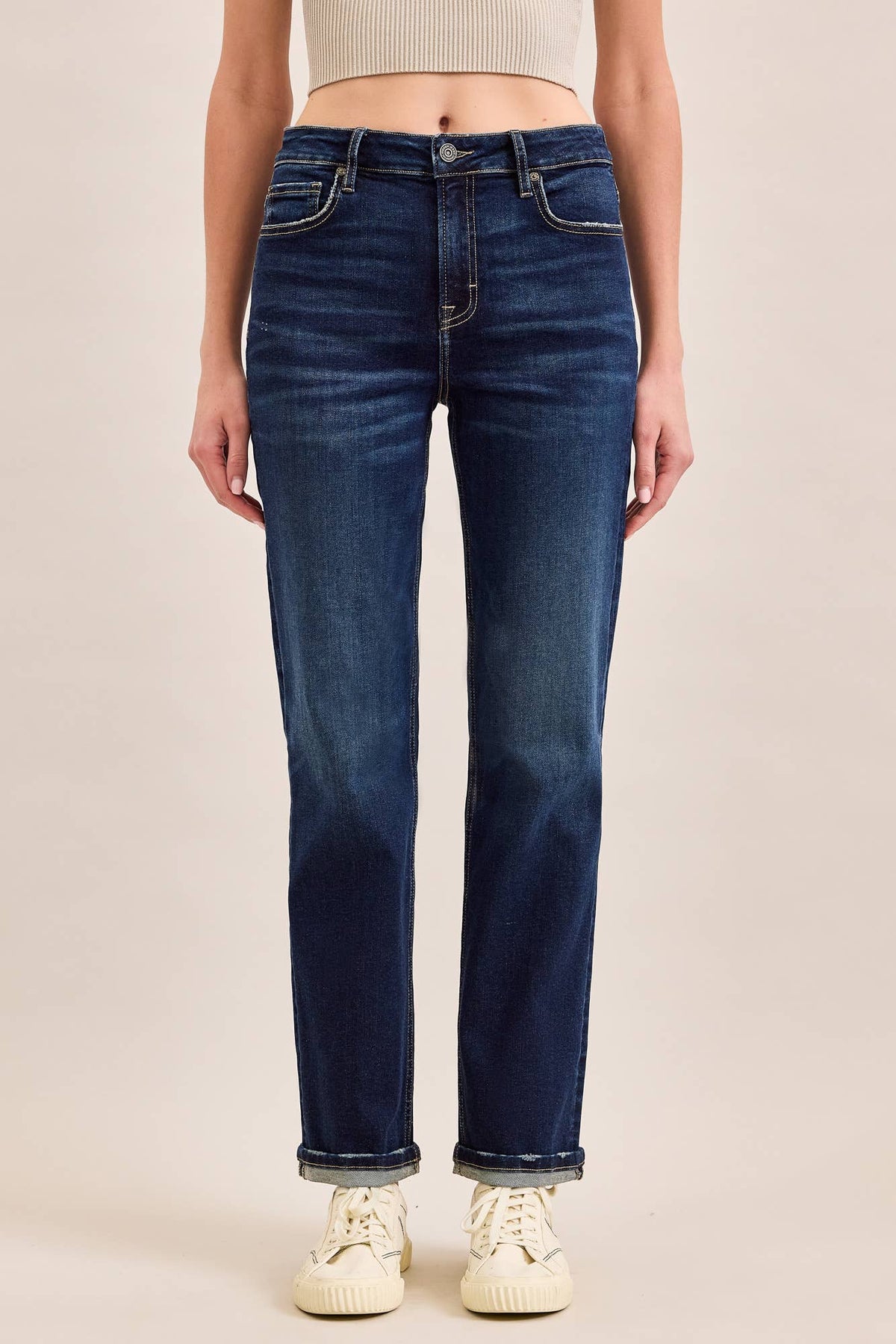 Hidden Dark Wash Cigarette Skinny