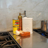 Fox Run White Ceramic Oil Can, 17 oz/500 ML
