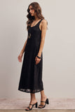 Floral Lace Midi Slip Dress
