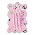 6pk Printed Facial Razors