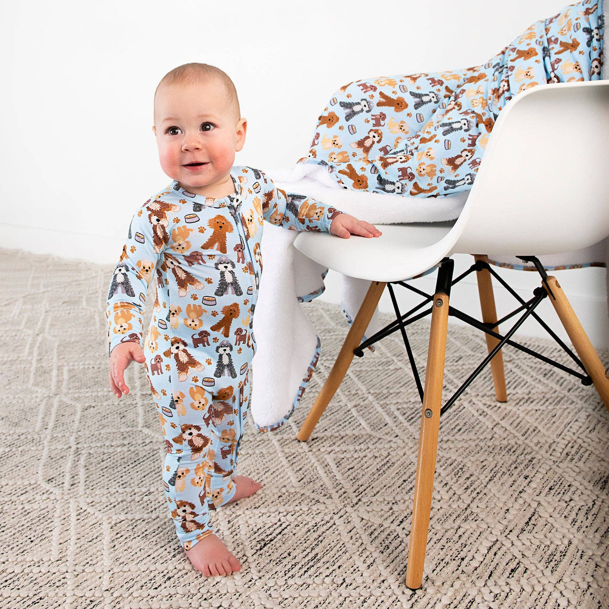 Griffin Zip Bamboo Baby Doodle Sleepies Little Outfit