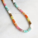Stone Candy Necklace, Trendy Fashion Summer Jewelry