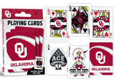 Oklahoma Sooners Playing Cards