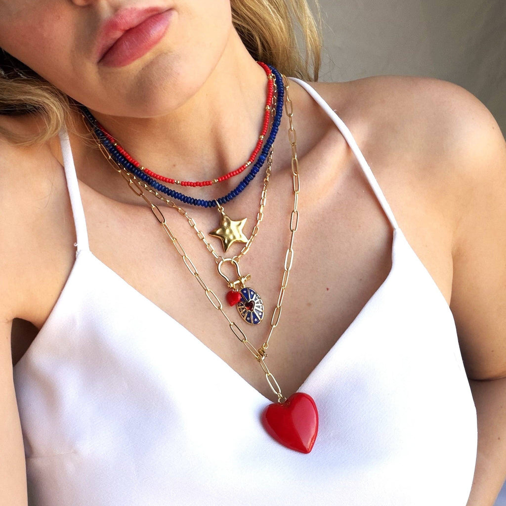 Americana Star Necklace