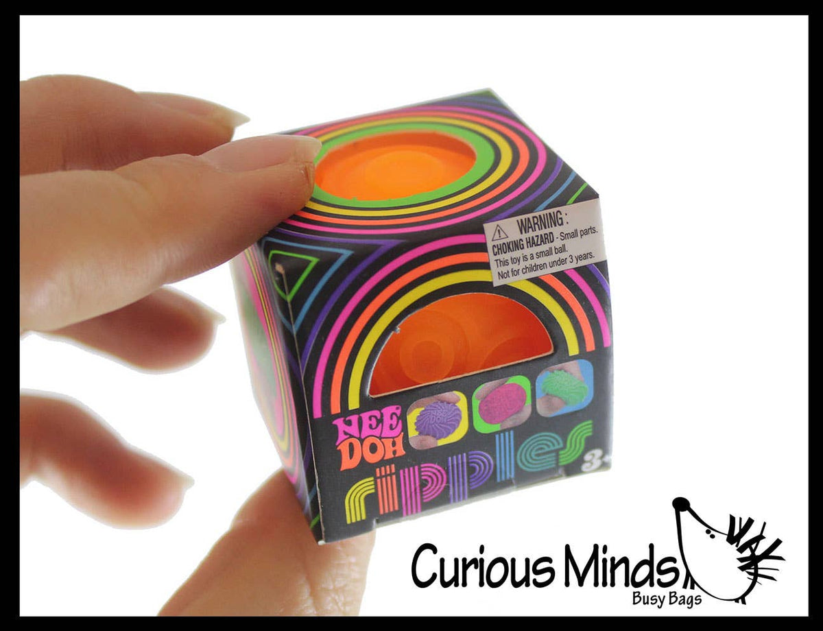 1 NeeDoh Assorted Teenie Tiny Nee-Doh Soft Doh Filled Stretc