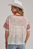 Sheer Lace USA Top