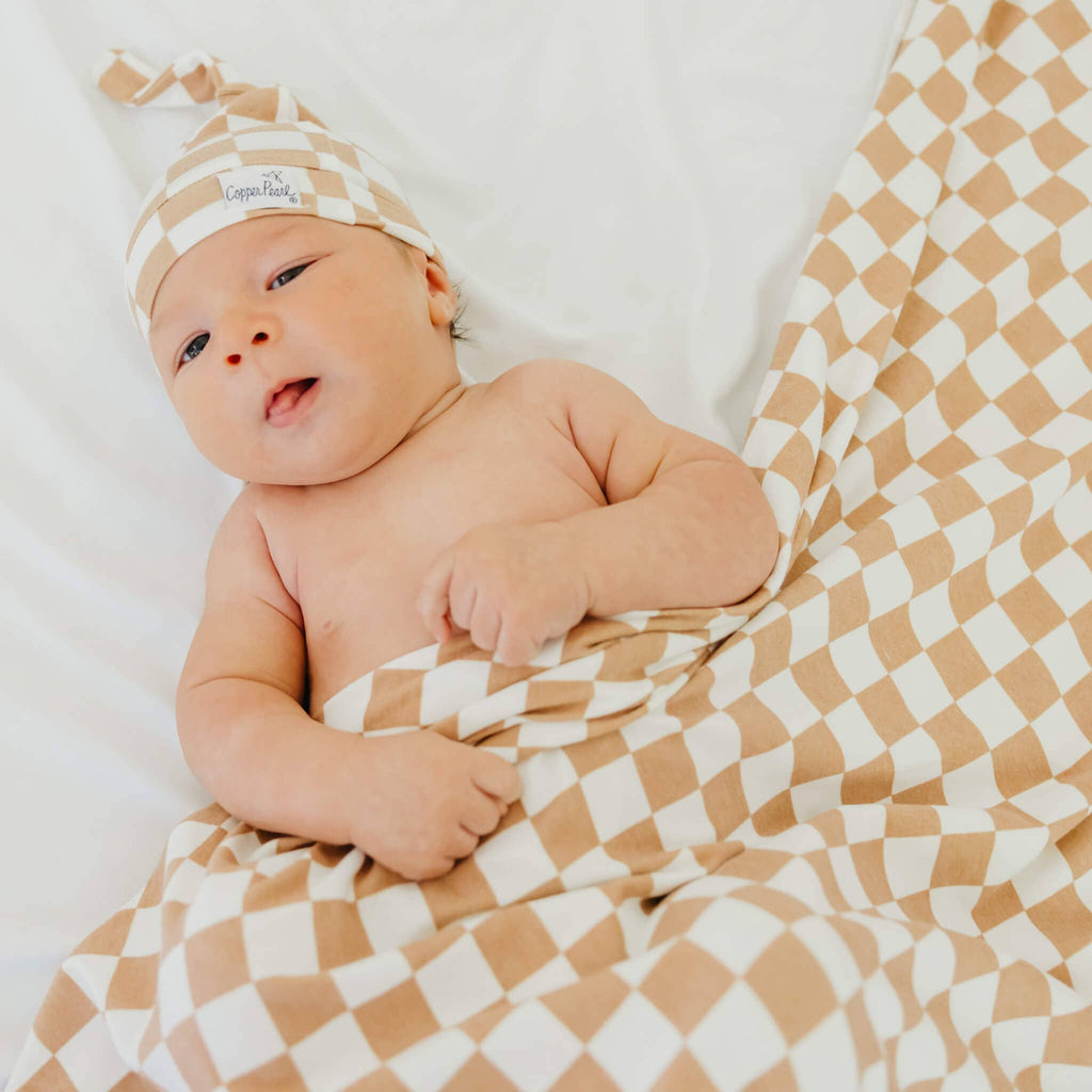 Knit Swaddle Blanket - Rad