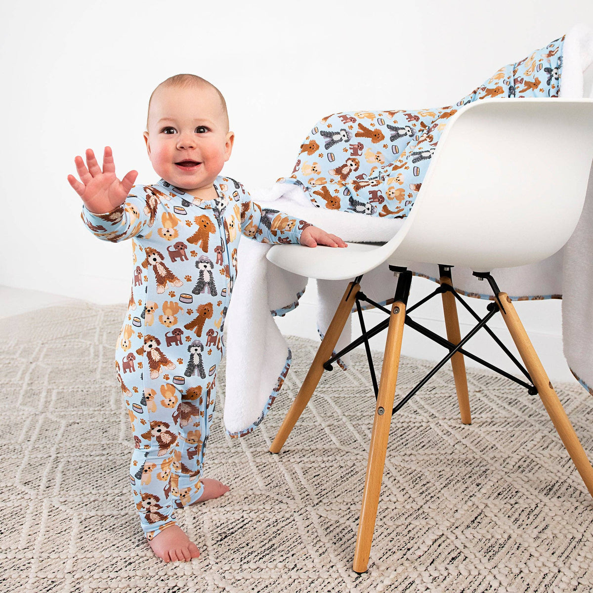 Griffin Zip Bamboo Baby Doodle Sleepies Little Outfit