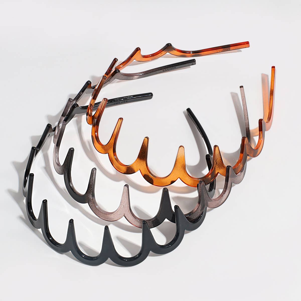 Transparent Color Wave Headband