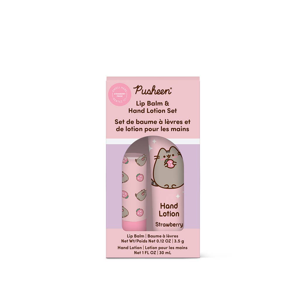 Pusheen Lip Balm & Hand Lotion Set