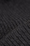 Merino Wool and Recycled Poly "In The City" Beanie -CHARCOAL