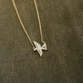 Bird Necklace- Gold