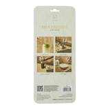 Milk Frother with Stand - Coconut Milk - Gold