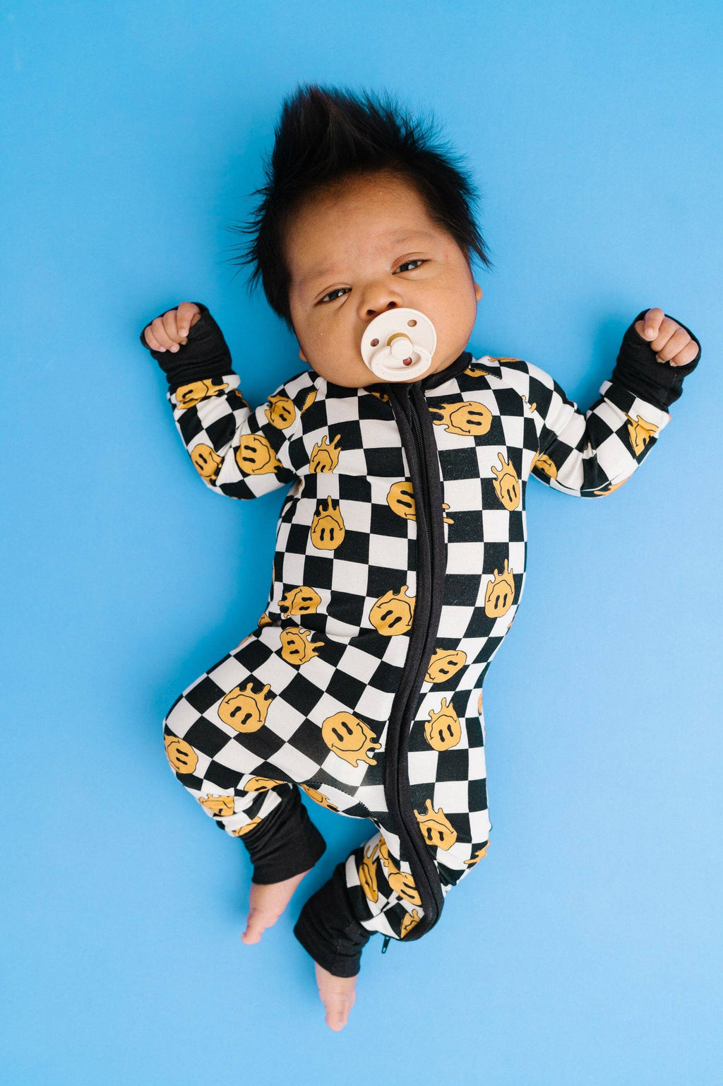 Retro Smiley Bamboo Sleeper
