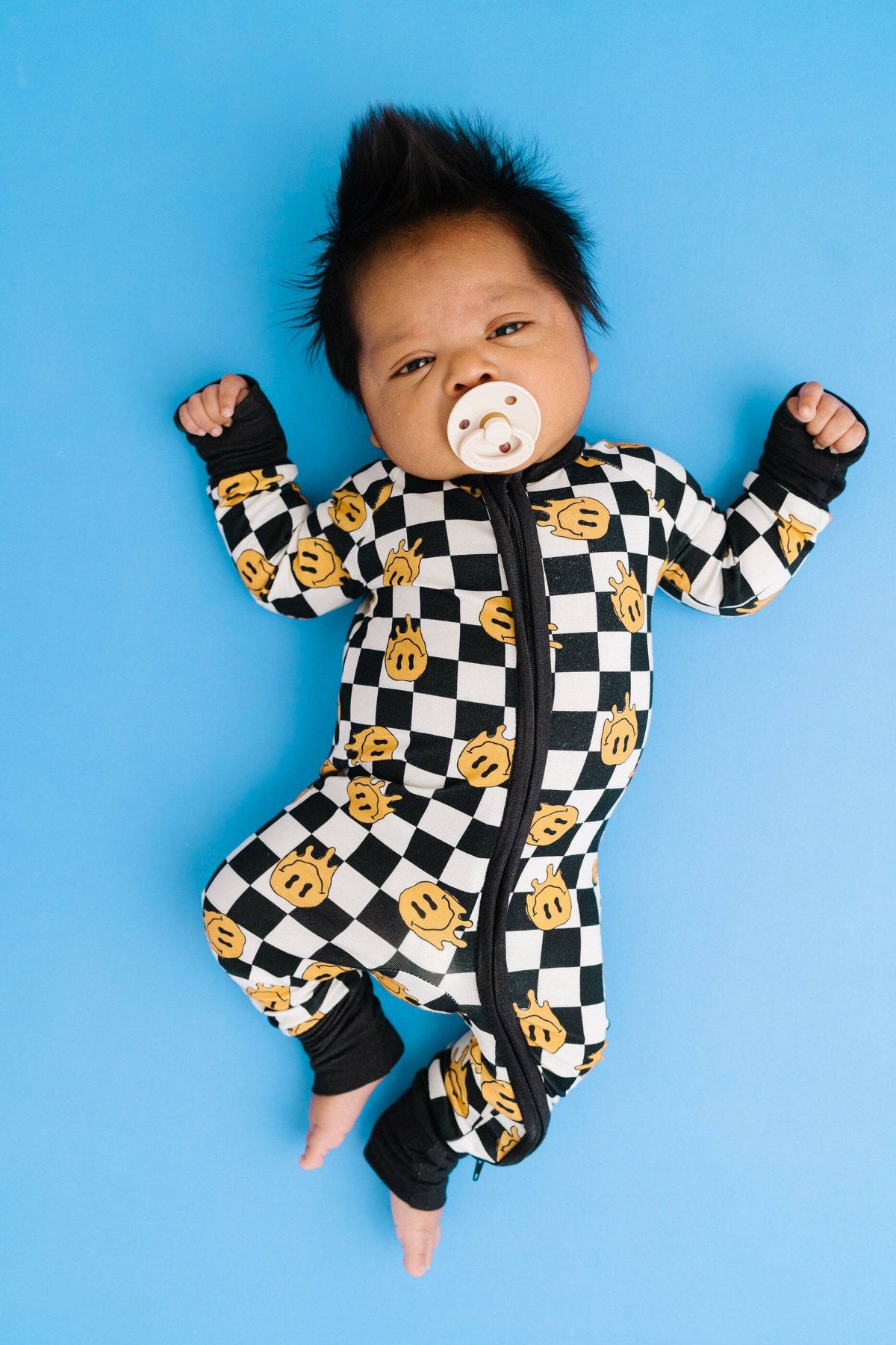 Retro Smiley Bamboo Sleeper