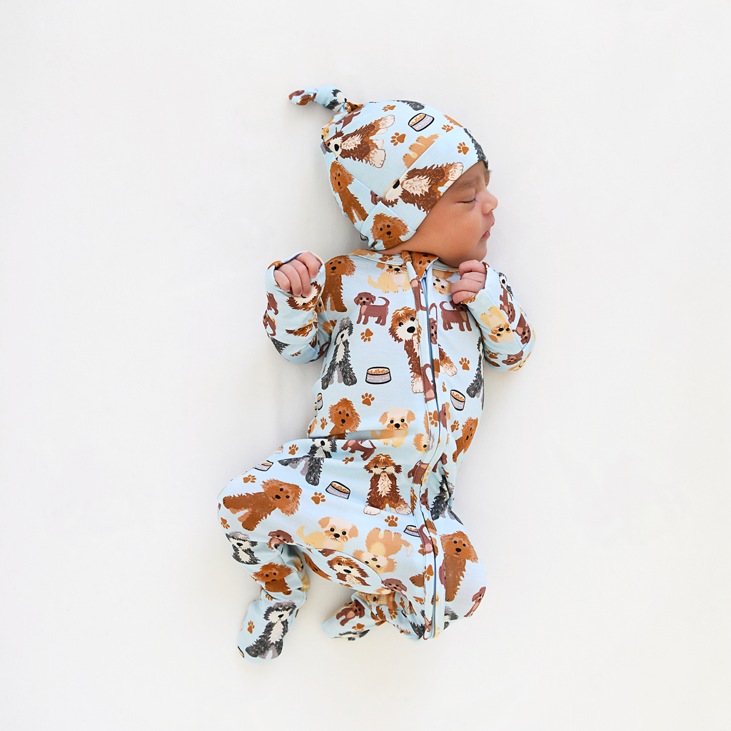 Griffin Zip Bamboo Baby Doodle Sleepies Little Outfit