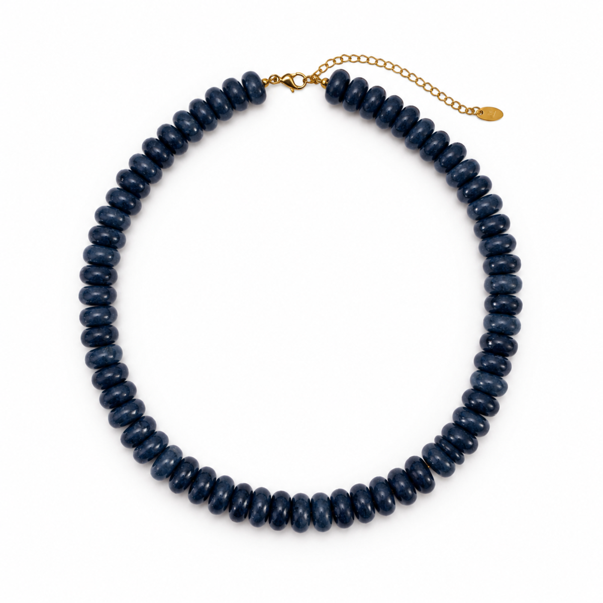 Resin Beaded Statement Necklace