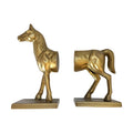 Fox Run Horse Decorative Bookend Set, 4.5" x 3.75" x 9"