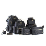 Jetsetter Black Travel Stroller + Wagon Caddy