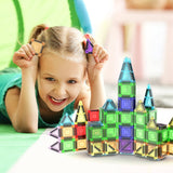 40pc Nano Magnetic Building Tiles Construction Travel Set