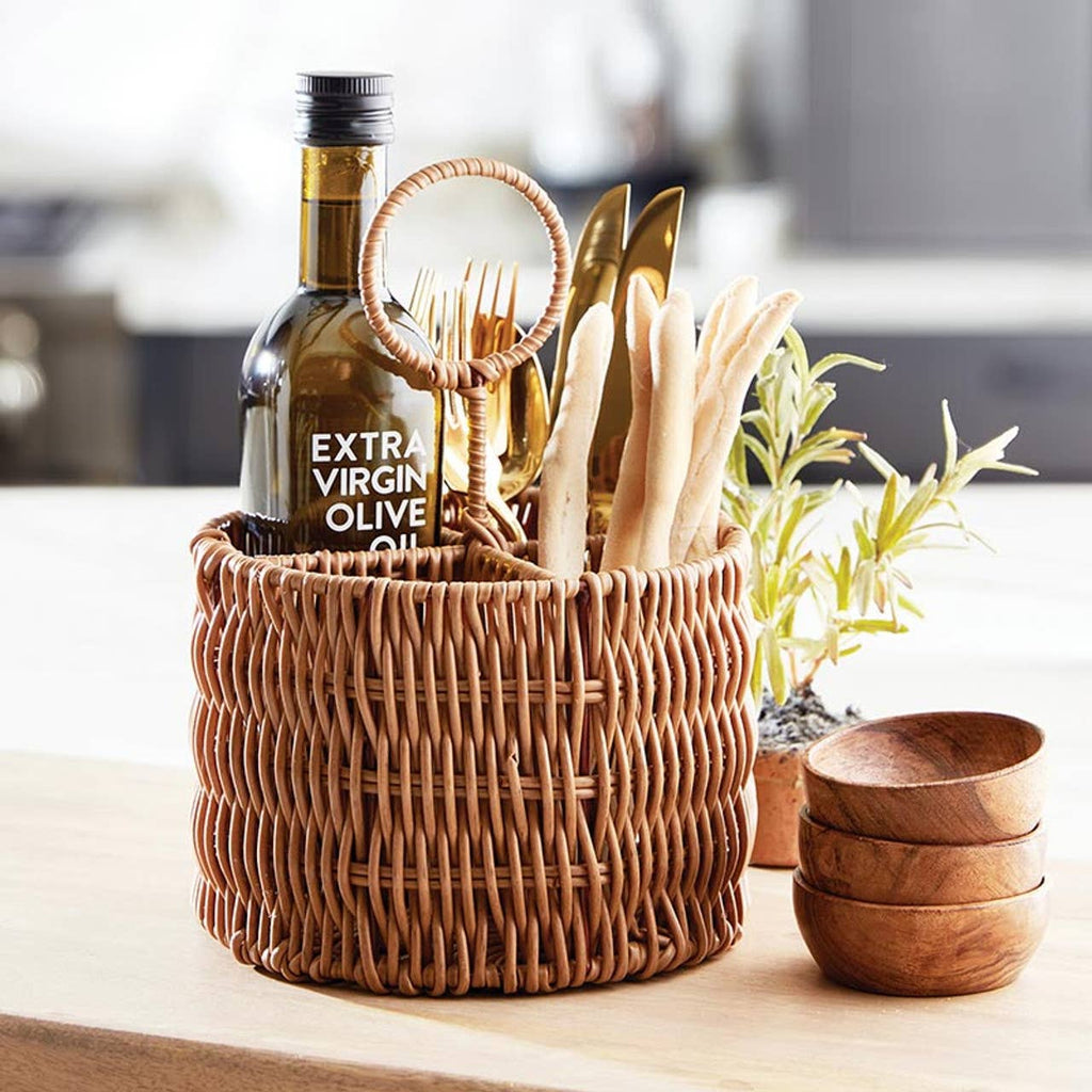 Wicker Caddy