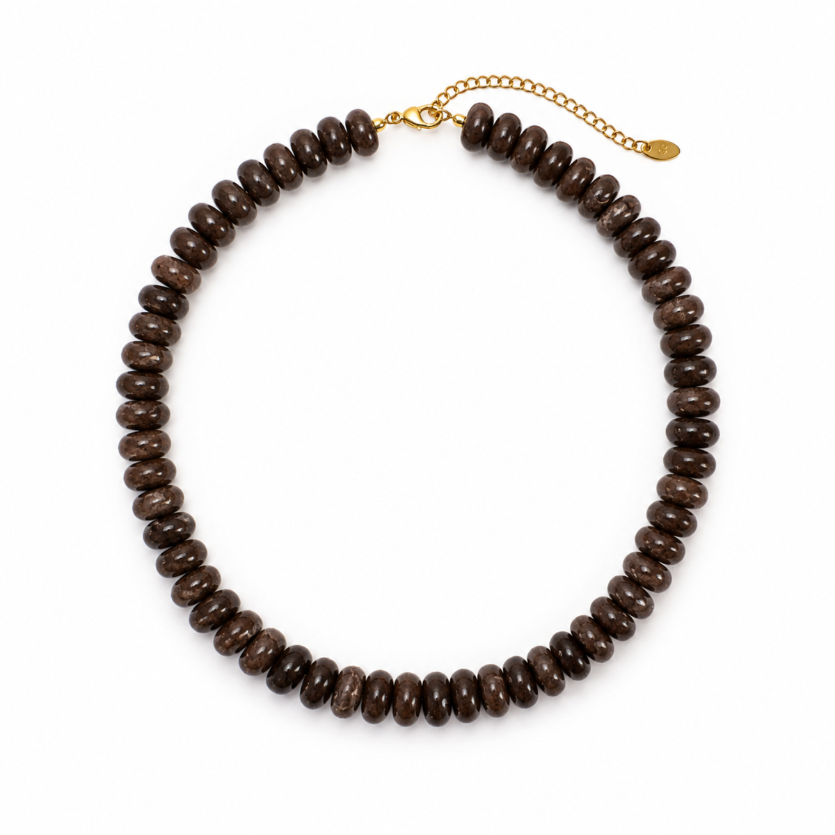 Resin Beaded Statement Necklace