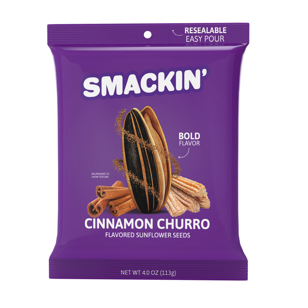 SMACKIN' Cinnamon Churro Sunflower Seeds