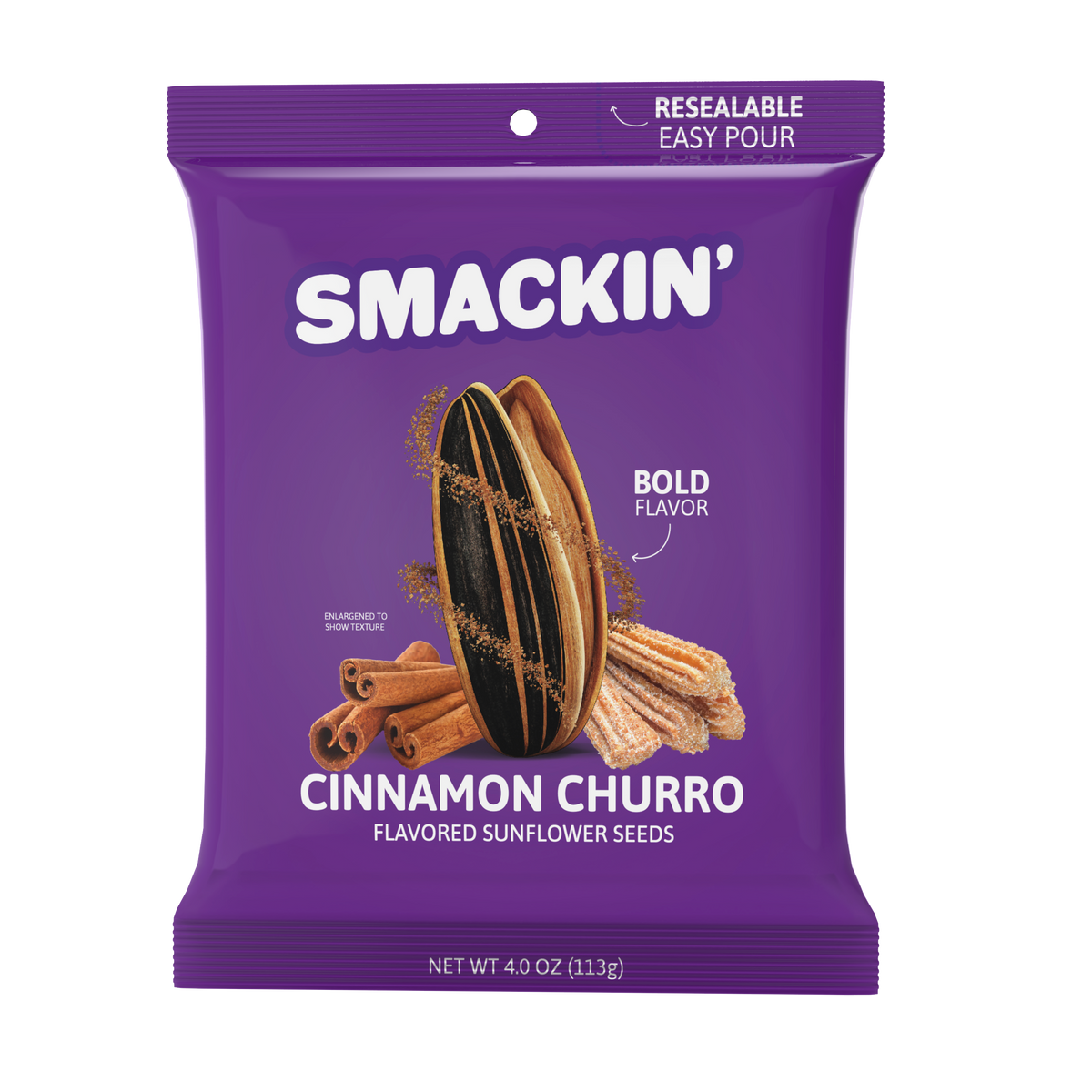 SMACKIN' Cinnamon Churro Sunflower Seeds