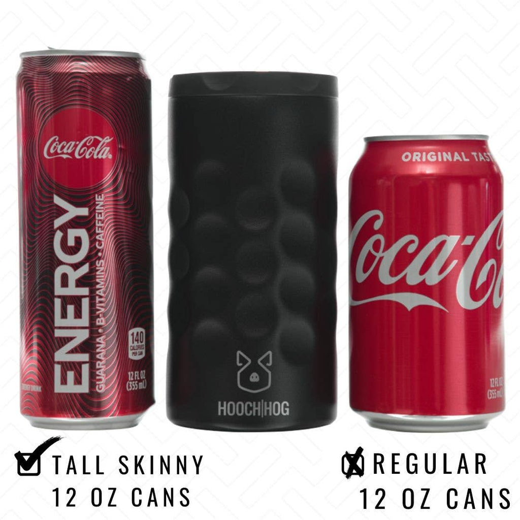 The Skinny Can Cooler [Purple Glitter]