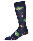 Men's Baseball Bamboo Crew Socks