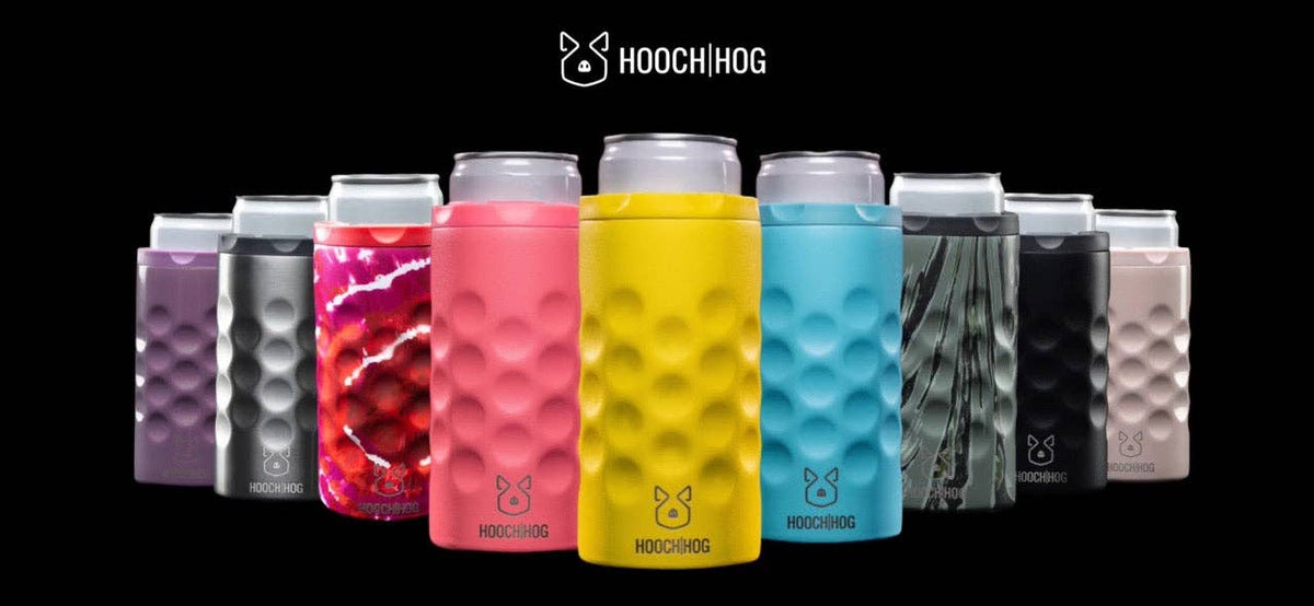 The Skinny Can Cooler [Purple Glitter]