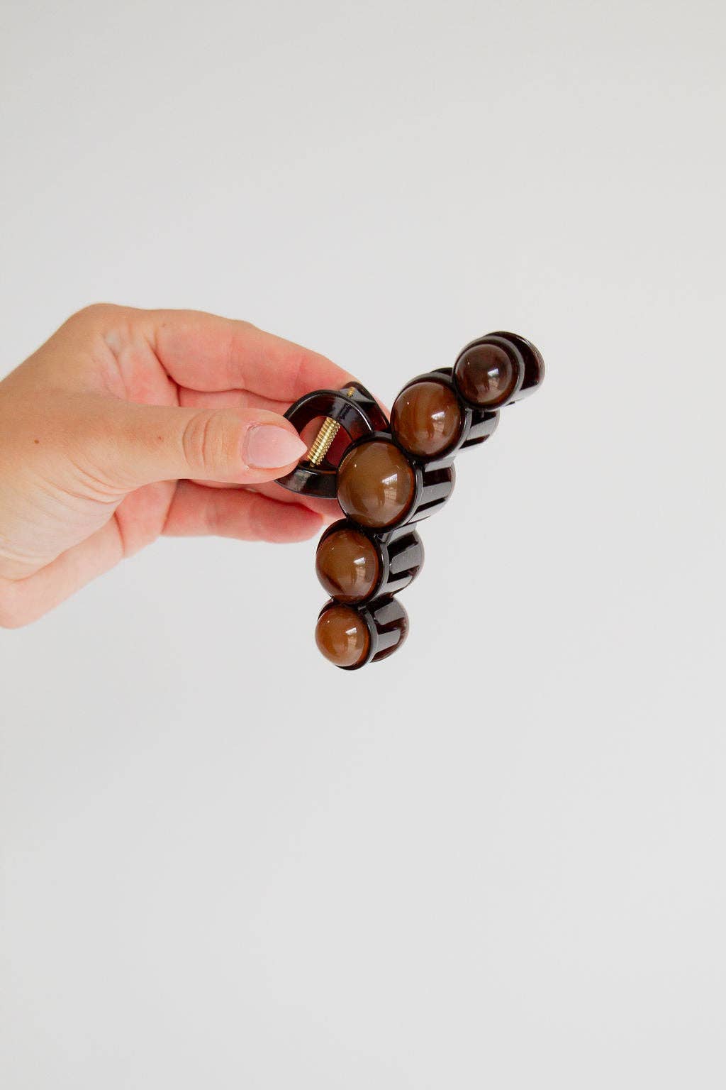 Walnut Claw Clip
