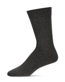 Men's Solid Luxuriously Soft Cashmere Everyday Crew Socks