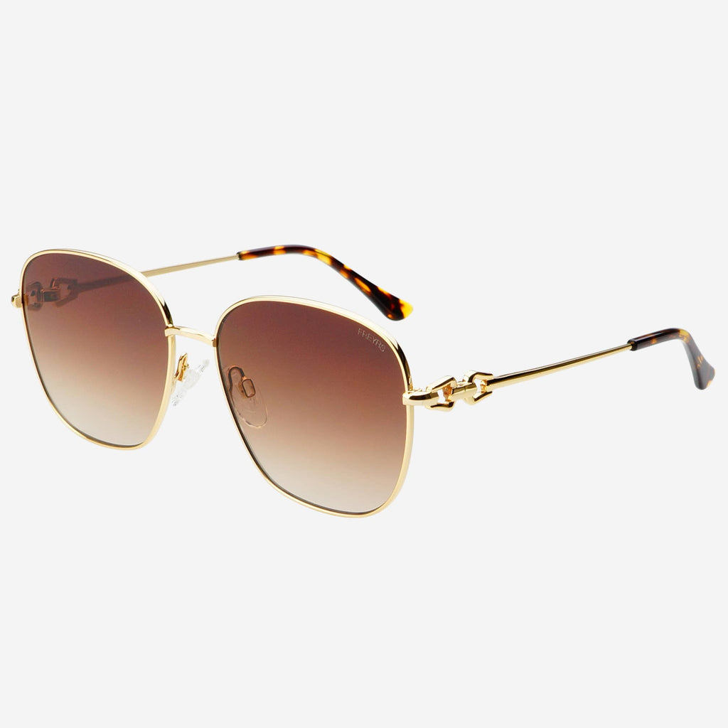 Lea Womens Round Sunglasses