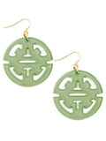 Traveling Resin Drop Earring