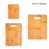 3-Piece Bamboo Cutting Board Set
