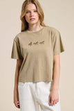 Horse Trio Washed Western Graphic