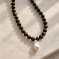 Prairie Pearl Beaded Necklace