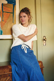 YEAR-ROUND ESSENTIAL SOFT SWEATER TOP WITH RAGLAN SLEEVES
