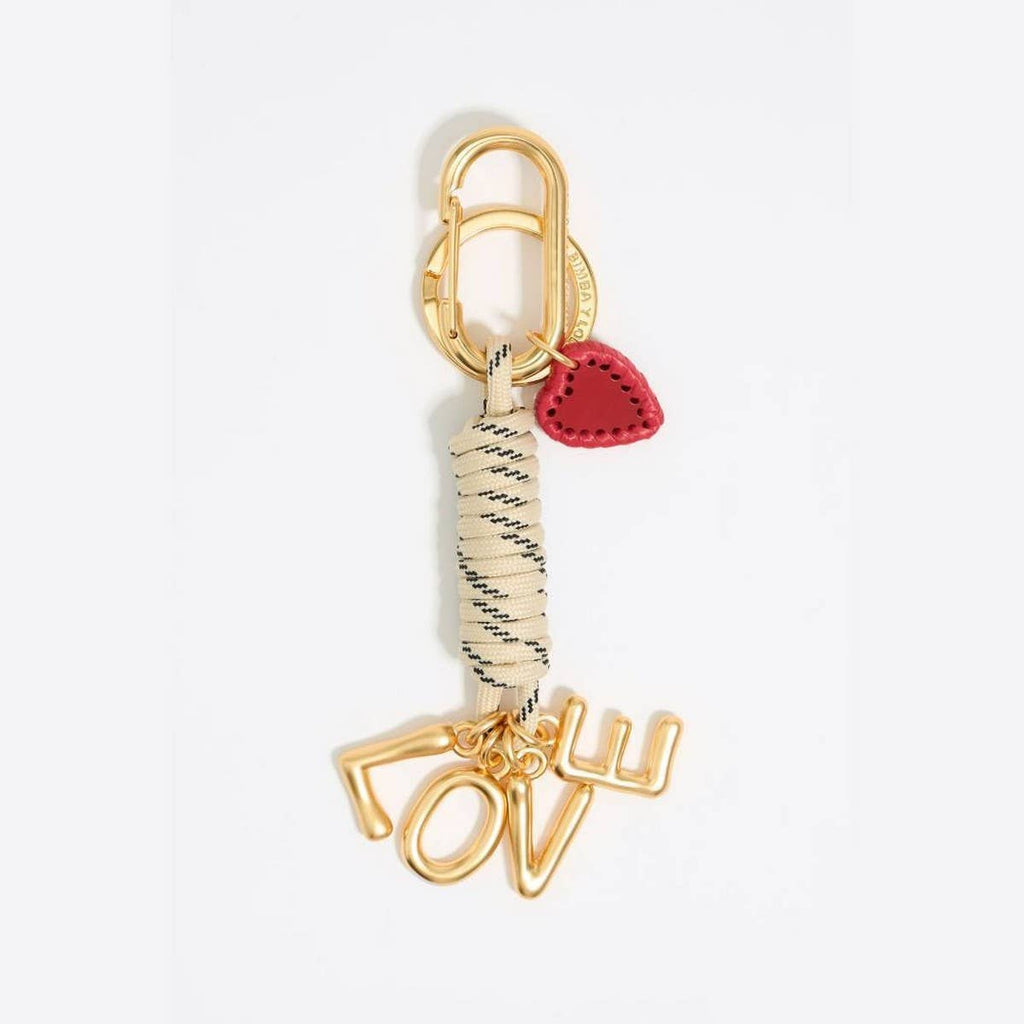 18K Plated Bag Charm