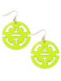 Traveling Resin Drop Earring