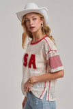 Sheer Lace USA Top