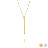 18K Gold PVD Stainless Steel Bolo Necklace