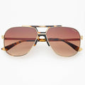 Logan Acetate Aviator Unisex Sunglasses