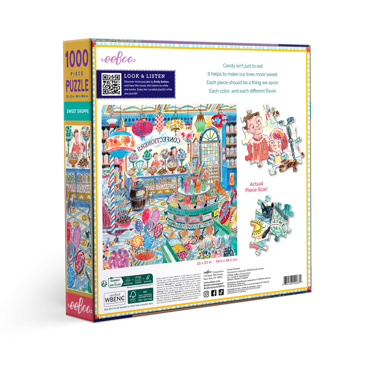 Sweet Shoppe 1000 Piece Puzzle