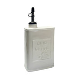 Fox Run White Ceramic Oil Can, 17 oz/500 ML