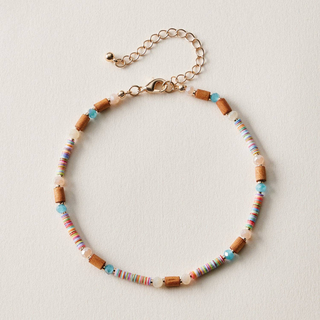 Multicolor Bead Anklet | Boho Summer Anklet