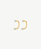 Arc Hoop Earrings - Preorder
